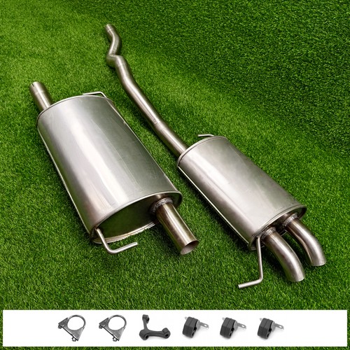 Edelstahl auspuff für t5 - edelstahl,