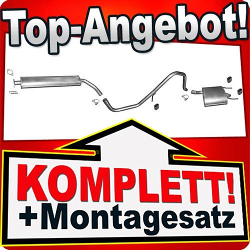 Auspuff für opel - für, a