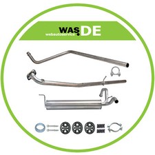 Komplette Auspuffanlage ab Kat
