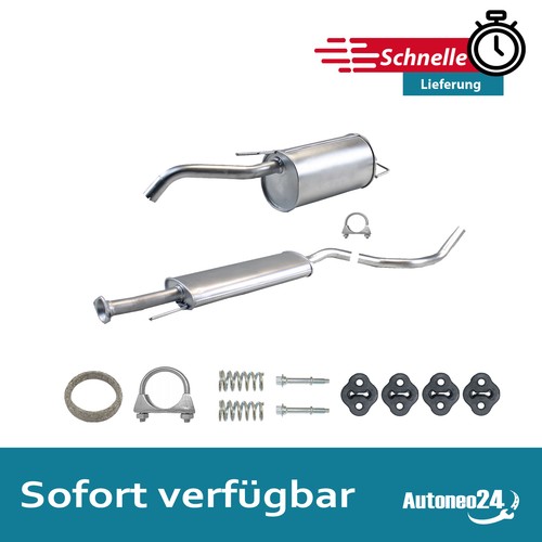 Auspuffanlage für nissan note - auspuffanlage,