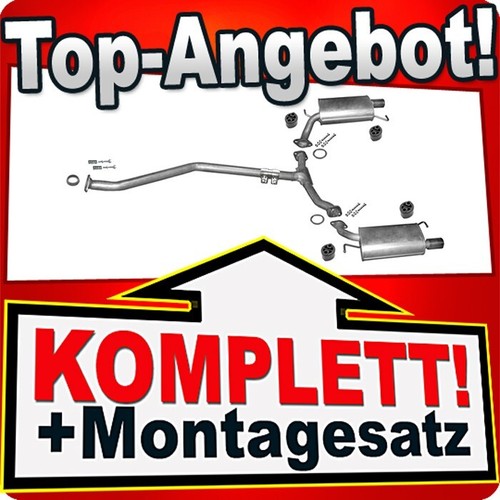 Auspuff für mazda 2 0 - mazda, 6