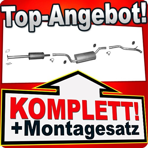 Auspuff für ford max ii - auspuff,