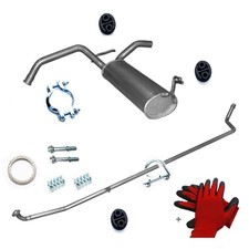 Endschalldämpfer Mittelrohr