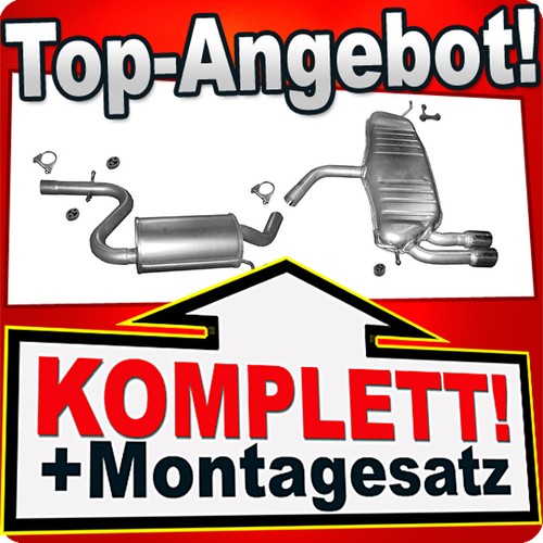 Auspuff für audi 0 fsi - für, a3