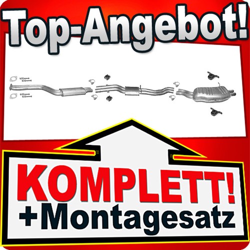 Auspuff für bmw 320i - auspuff,