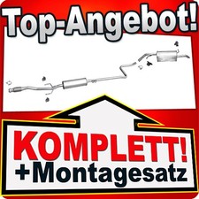 Auspuff für CITROEN C3 & C4