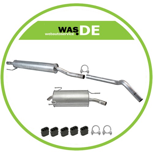 Auspuffanlage für opel corsa - auspuffanlage,