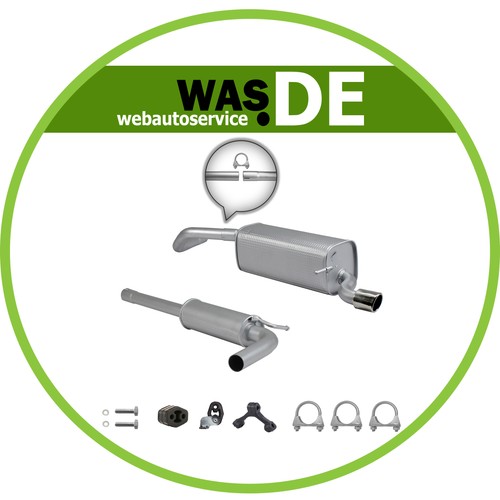 Auspuffanlage für polo 6r - auspuffanlage, vw