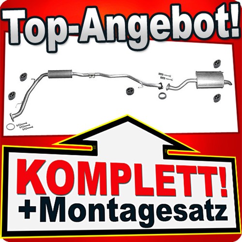 Auspuff für honda - jazz, 1.2