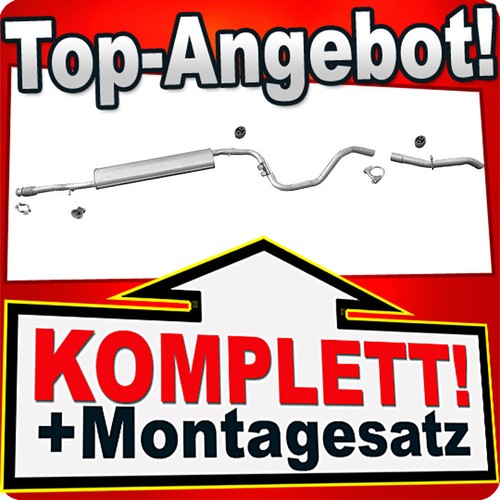 Auspuff für fiat fiorino iii - fiat,