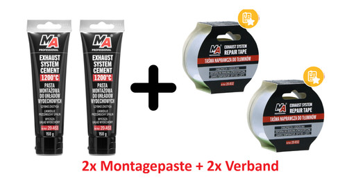 Montagepaste für