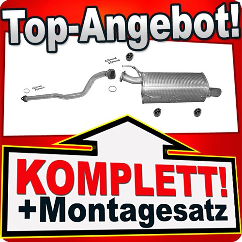 Auspuff für nissan - auspuff, 1.5
