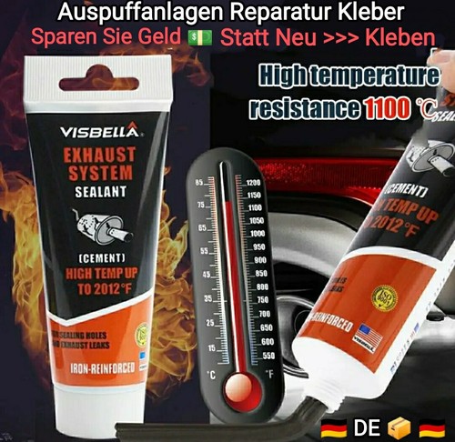 Auspuff zement kleber - auspuff,