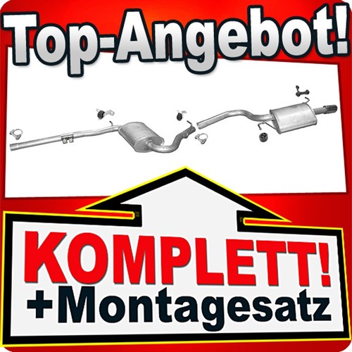 Auspuff für audi - audi, a4