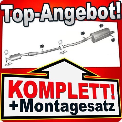 Auspuff für subaru forester - für,