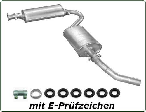 Auspuff set für - für, ducato