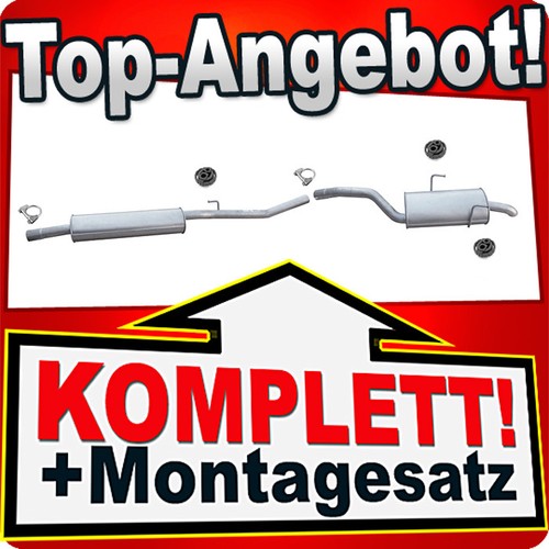 Auspuff für fiat - für, ii