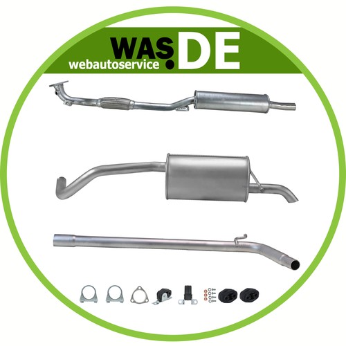 Komplette auspuffanlage für - auspuffanlage,