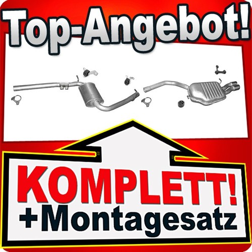 Auspuff für seat - auspuff, 1.8