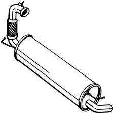 Endschalldämpfer BOSAL