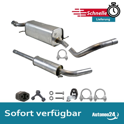 Auspuffanlage für polo - auspuffanlage,