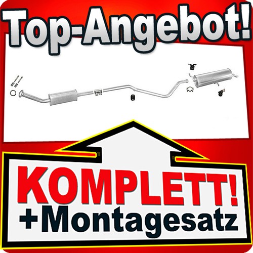 Auspuff für peugeot 307 - für,