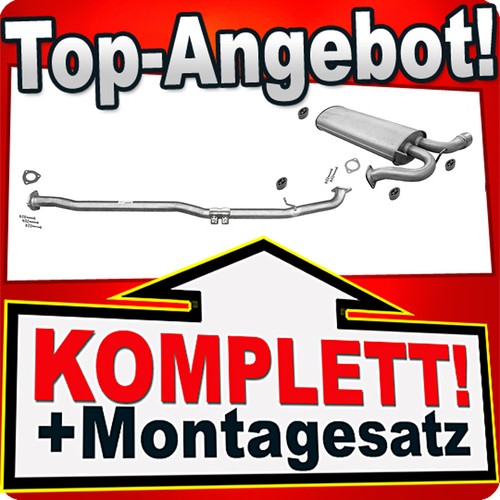 Auspuff für opel - auspuff,