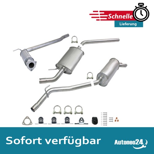 Komplette auspuffanlage für - auspuffanlage,