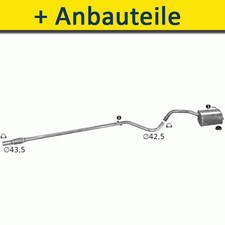 Auspuff Auspuffanlage für