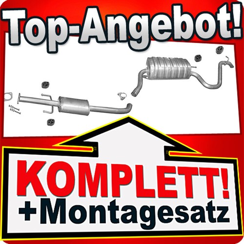 Auspuff für hyundai i30 - für, i