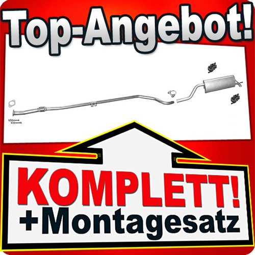 Auspuff für fiat - punto, /