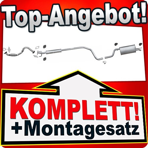 Auspuff für chevrolet aveo - auspuff,