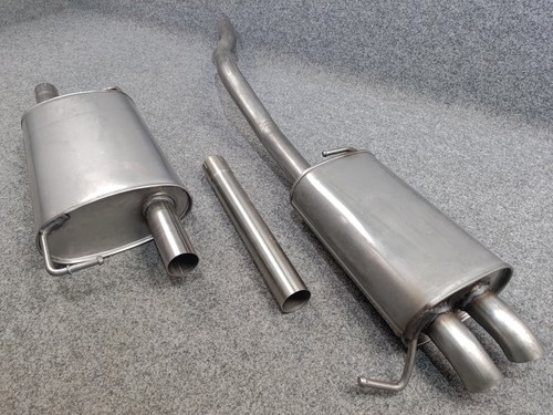 Edelstahl auspuff für - edelstahl, t5