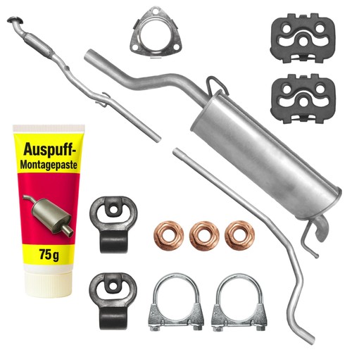 Edex abgasrohr endtopf - abgasrohr,