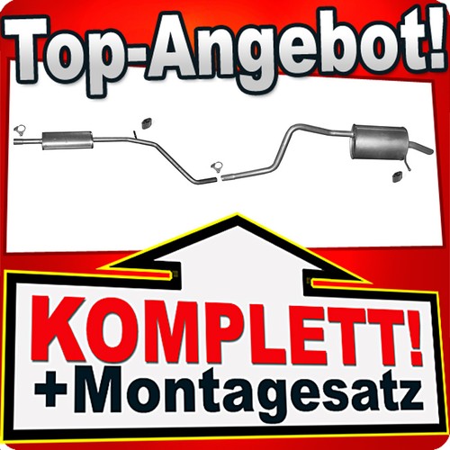 Auspuff für dacia dokker - für,