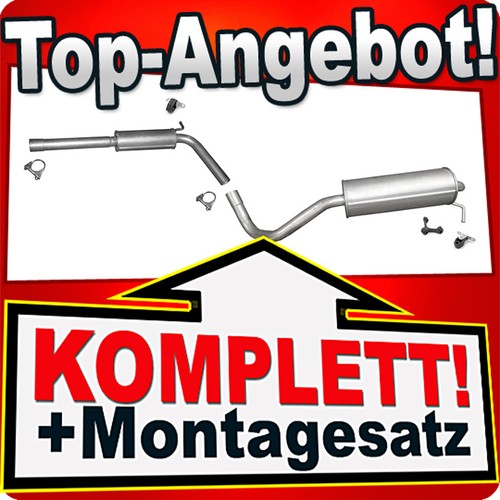 Auspuff für seat ibiza - seat, iv