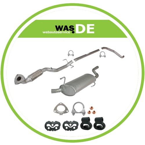 Komplette auspuffanlage opel - auspuffanlage,