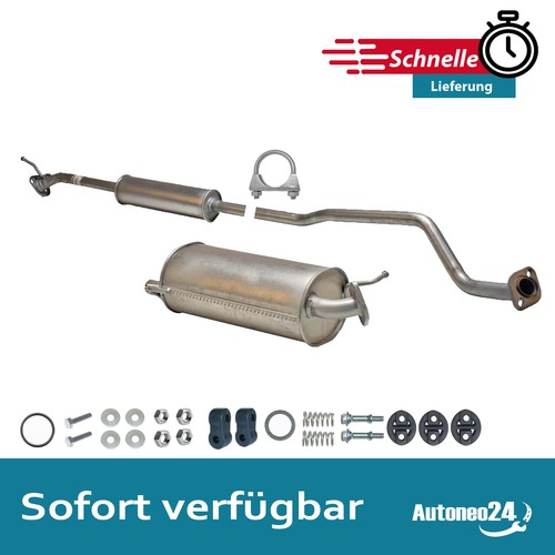 Auspuffanlage opel agila 2 - auspuffanlage, 1.2