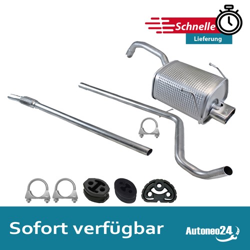 Auspuffanlage für fiat panda - auspuffanlage,