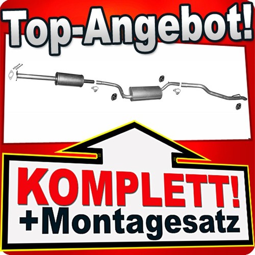 Auspuff für ford - focus, iii