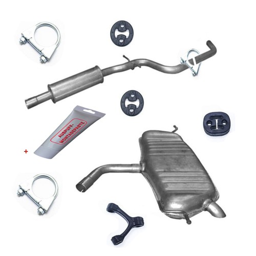 Auspuff komplett golf - vw,