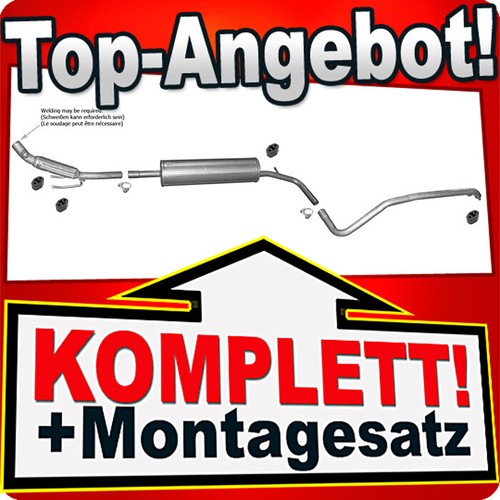 Auspuff für skoda - für,