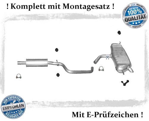 Auspuffanlage für golf 5 - auspuffanlage, vw